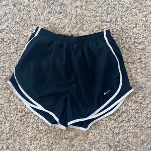 Nike women’s running shorts, black, size medium